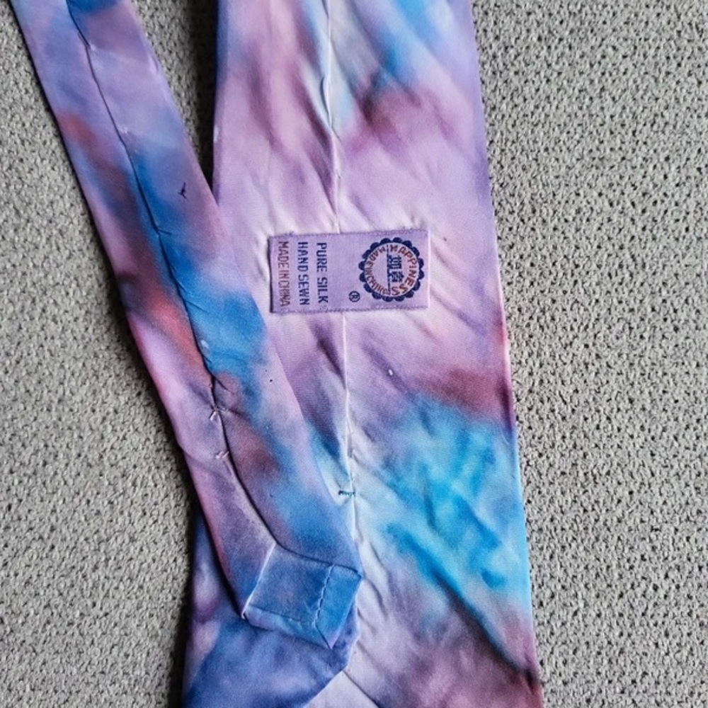 Abstract Pattern Tie in Multicolor - image 3
